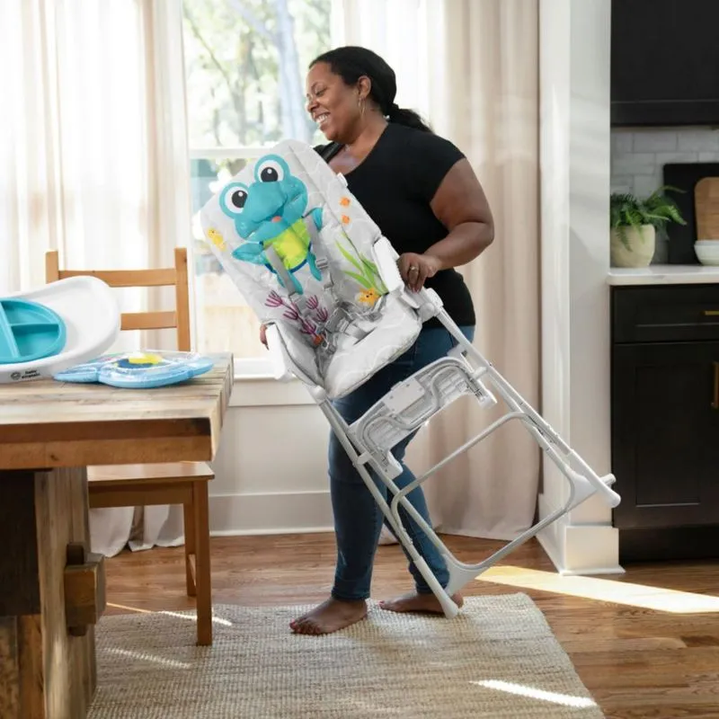 Periquera Snack & Splash Ocean Azul – Compacta, práctica y divertida - Imagen 9