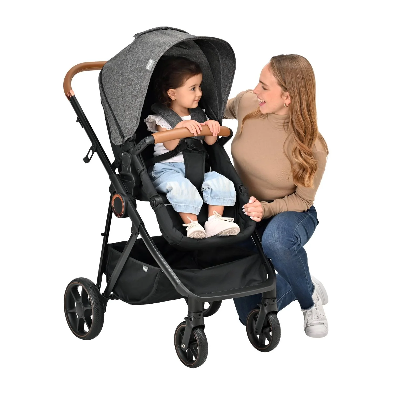 CARRIOLA TRAVEL SYSTEM CON BASE PARA AUTO PRINSEL COSMOS GOLD - Imagen 13