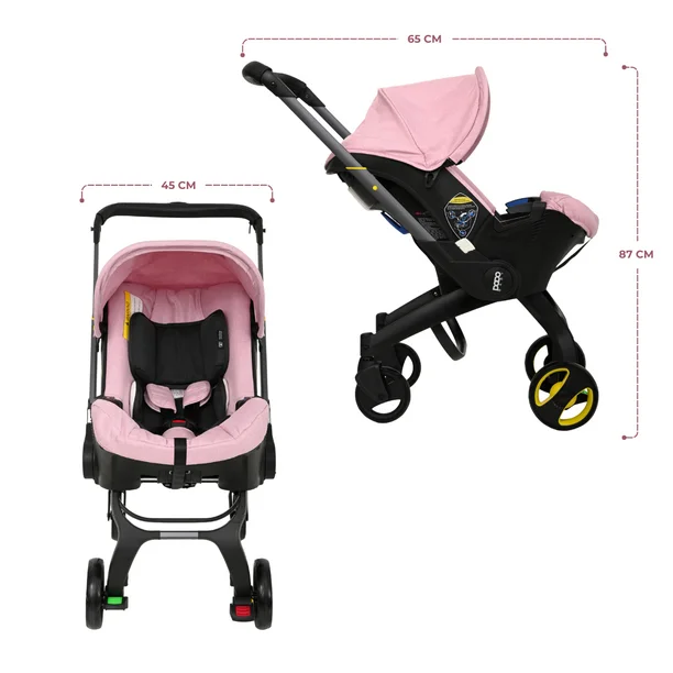 CARRIOLA PORTABEBE TIPO DONNA ROSA - Imagen 8