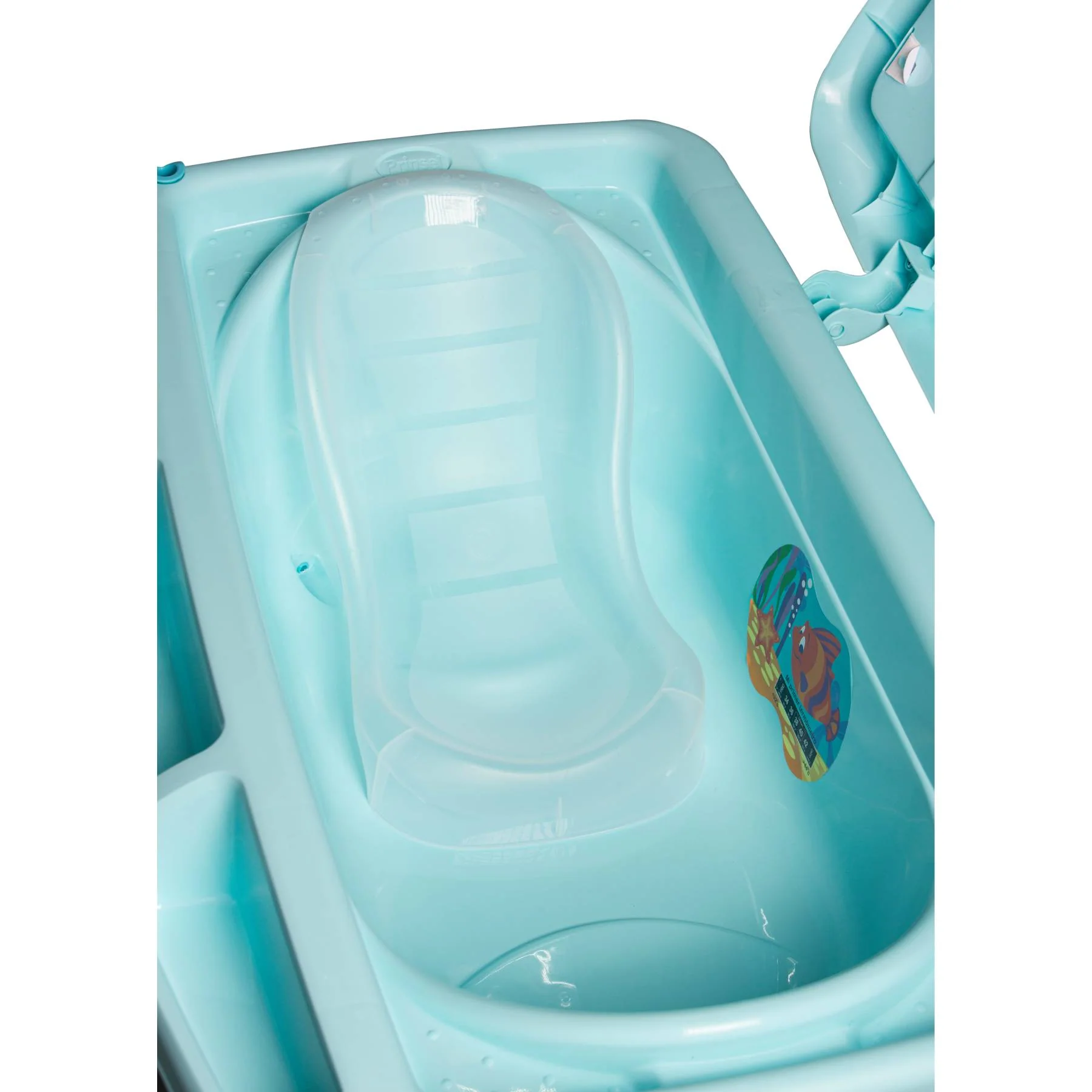 BAÑERA CON CAMBIADOR y base Milán Prinsel AZUL - Imagen 3