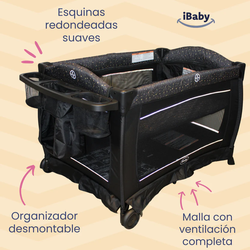 CUNA CORRAL Livorno Black - Imagen 4