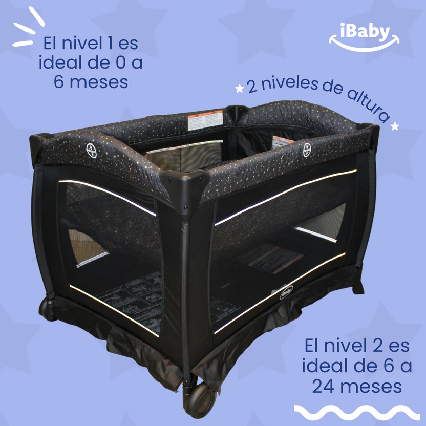 CUNA CORRAL Livorno Black - Imagen 6