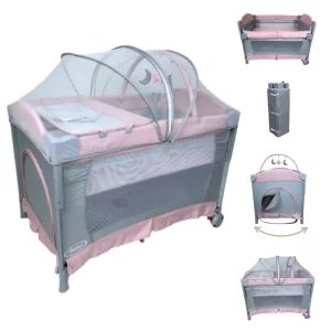 Cuna Corral Colecho TUSCANI Rosa