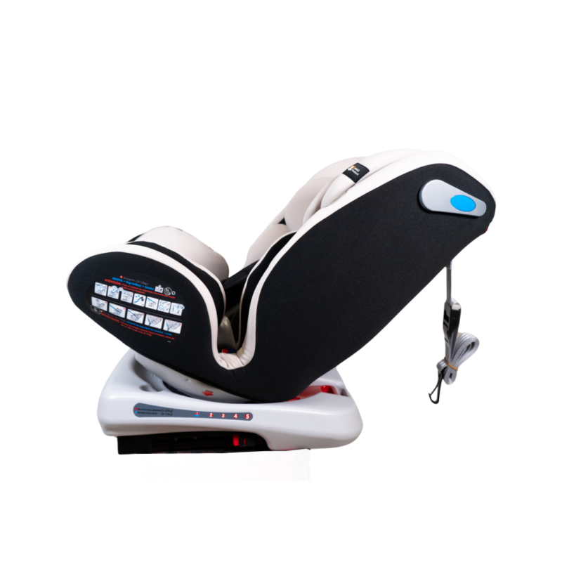 AUTOASIENTO STAR KIDS Giro 360° Gris/negro - Imagen 6