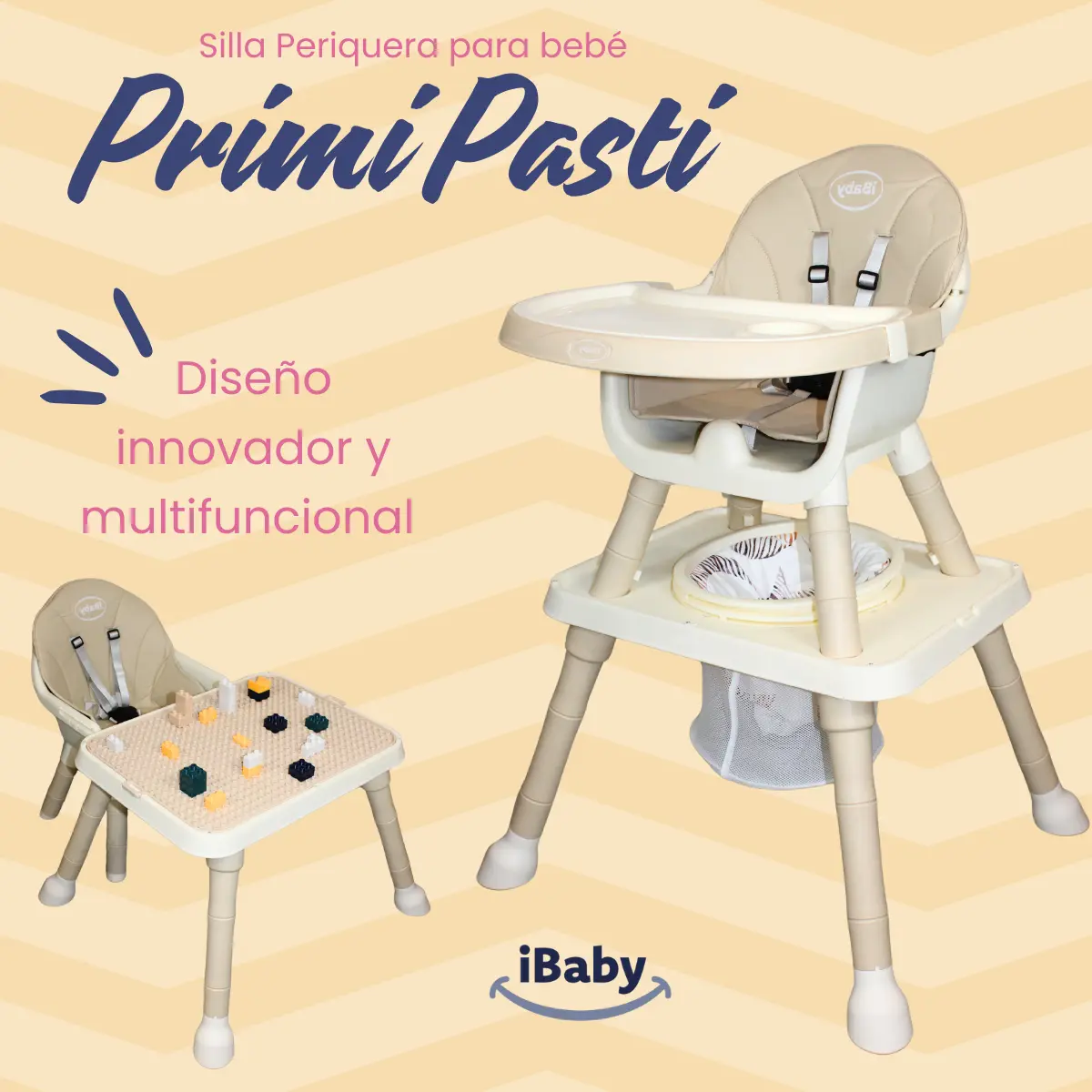 SILLA PERIQUERA PRIMI PASTI IBABY - Imagen 2