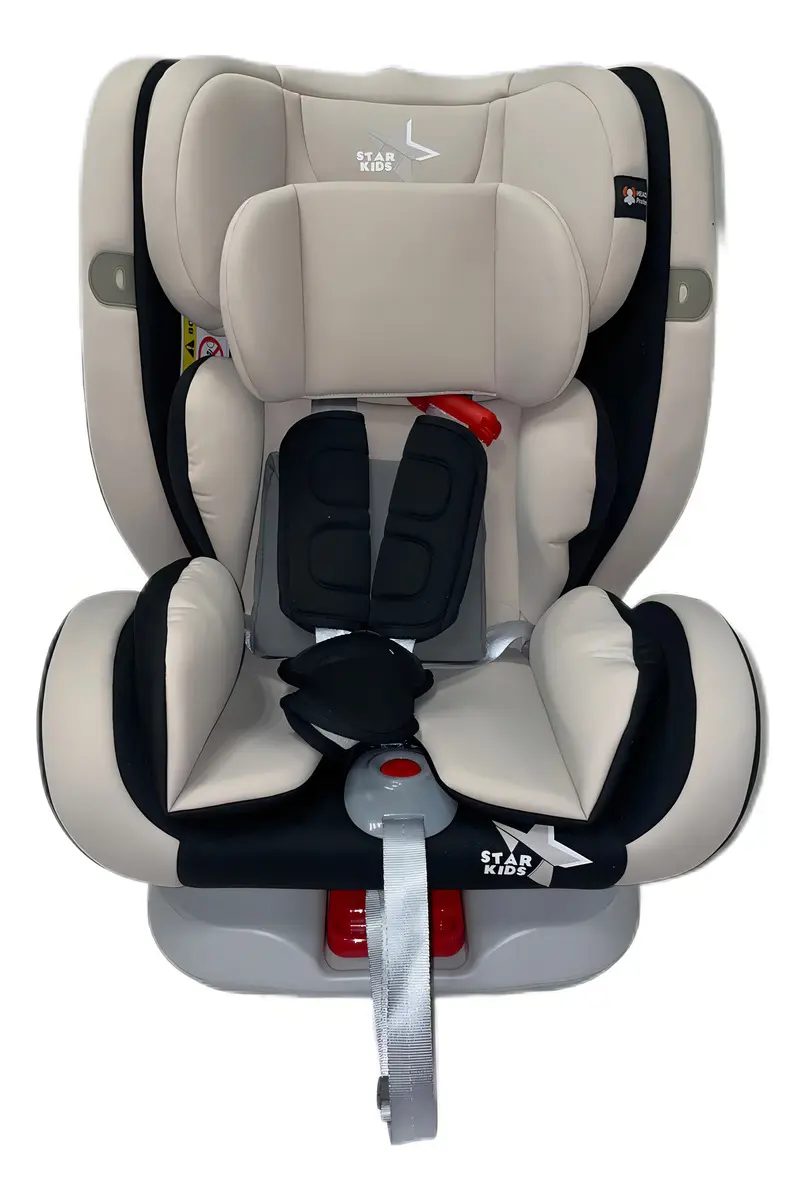 AUTOASIENTO STAR KIDS Giro 360° Gris/negro - Imagen 3