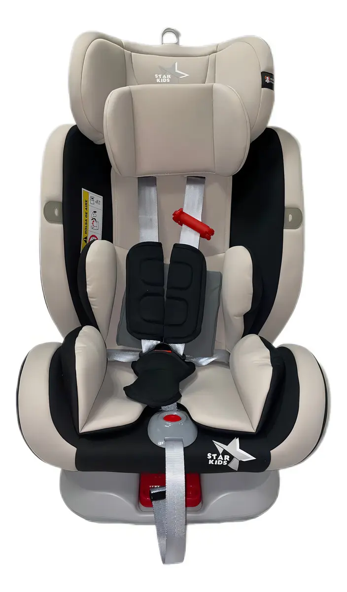 AUTOASIENTO STAR KIDS Giro 360° Gris/negro - Imagen 5