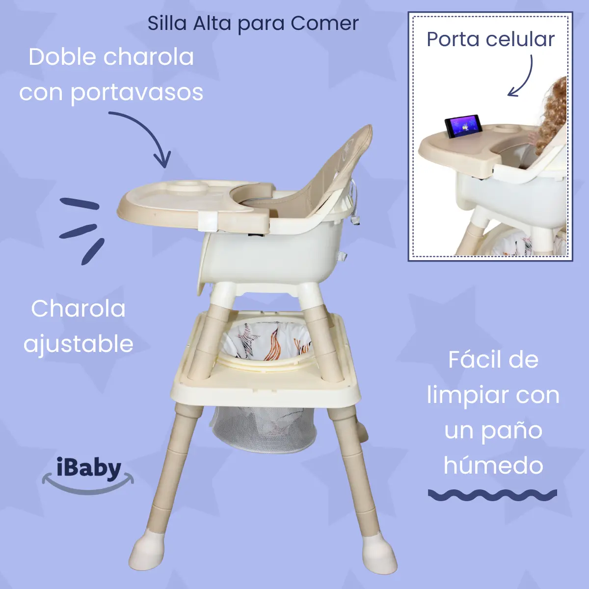 SILLA PERIQUERA PRIMI PASTI IBABY - Imagen 8